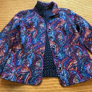 90s/Y2K Reversible Quilted Jacket